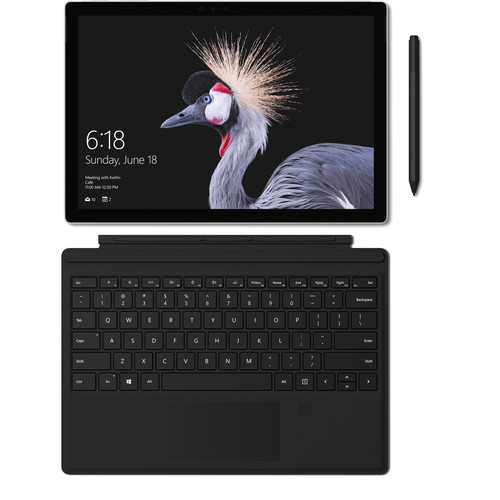 Microsoft Surface Pro Type Cover with Fingerprint ID (Black)