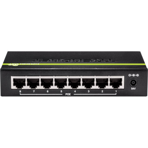 TRENDnet TPE-TG82G 8-Port Gigabit PoE+ Unmanaged Switch