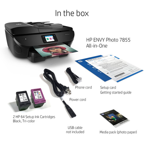 HP ENVY Photo 7855 All-in-One Inkjet Printer