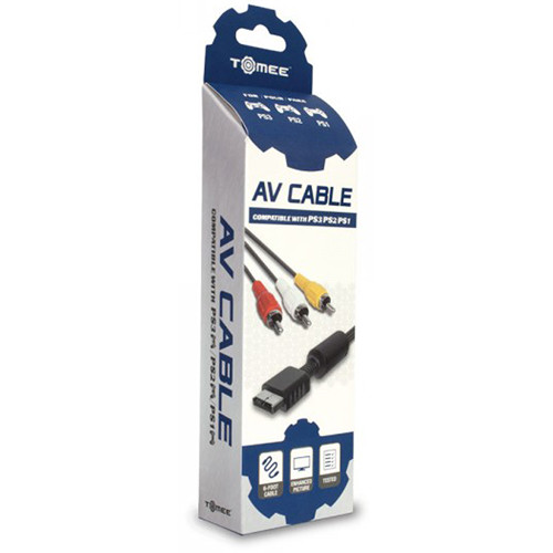 HYPERKIN Tomee AV Cable for Sony PS3/PS2/PS1 Systems (Retail Packaging)