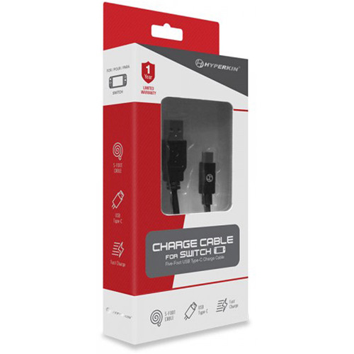 HYPERKIN USB Type-C Charge Cable for Nintendo Switch (5')