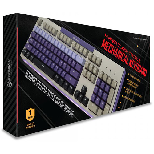HYPERKIN Hyper Clack Tactile Mechanical Keyboard for PC/Mac