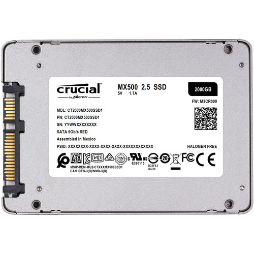 Crucial 2TB MX500 2.5