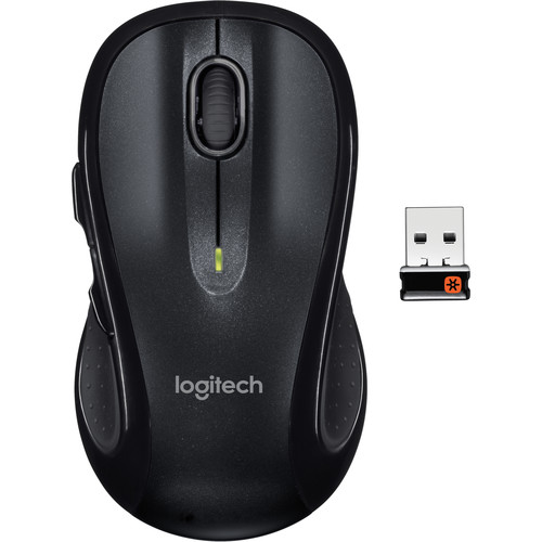 Logitech M510 Wireless Mouse (Black)