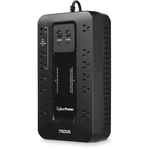 CyberPower EC750G Ecologic Series Uninterruptible Power Supply