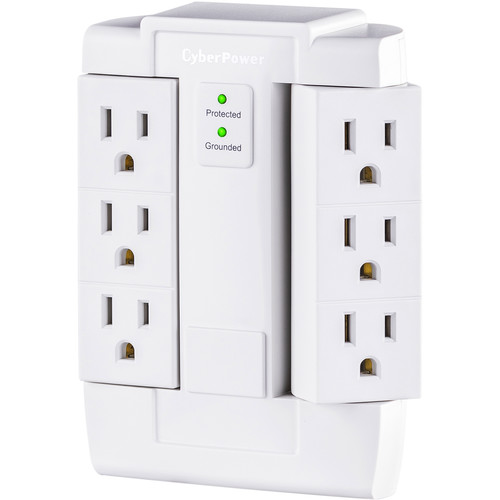 CyberPower Essential Series 6-Outlet Home and Office Surge Protector