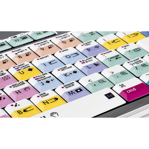 LogicKeyboard ALBA Adobe After Effects CC Keyboard for Mac (American English)