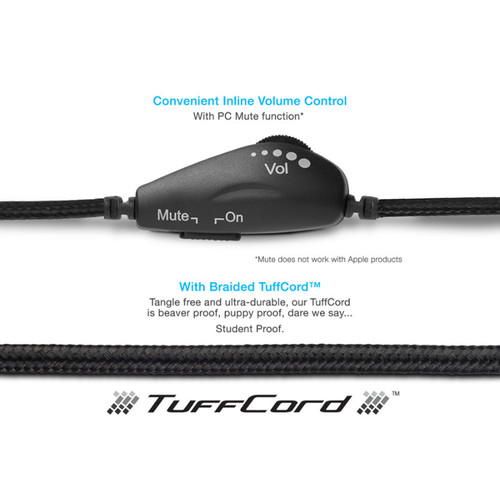 Cyber Acoustics AC-5008 Stereo Headset with USB Type-A Connector