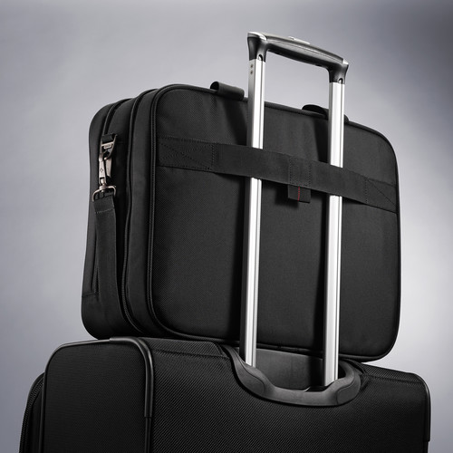 Samsonite Xenon 3.0 Two-Gusset Toploader Briefcase (Black)