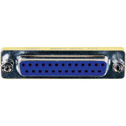 C2G DB25 F/F Mini Gender Changer (Coupler)