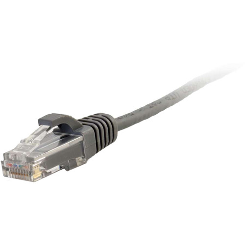 C2G RJ45 Male to RJ45 Male Cat 5e Slim Patch Cable (13', Gray)