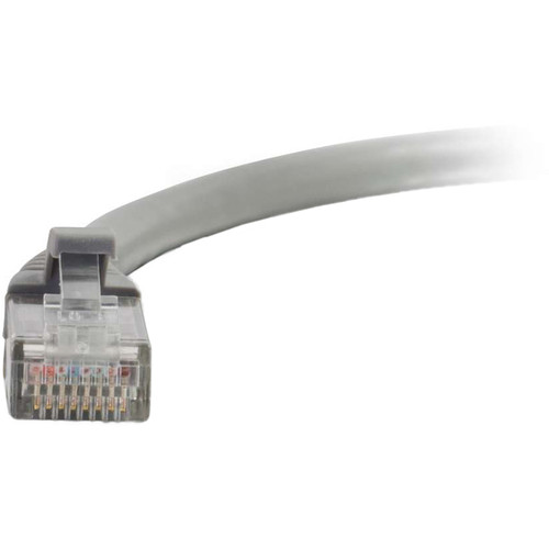 C2G RJ45 Male to RJ45 Male Cat 6 Snagless Patch Cable (8', Gray)