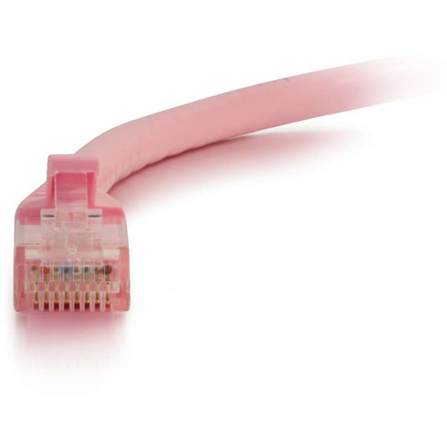 C2G RJ45 Male to RJ45 Male Cat 6 Snagless Patch Cable (3', Pink)