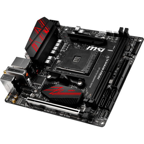 MSI B450I Gaming Plus AC AM4 Mini-ITX Motherboard