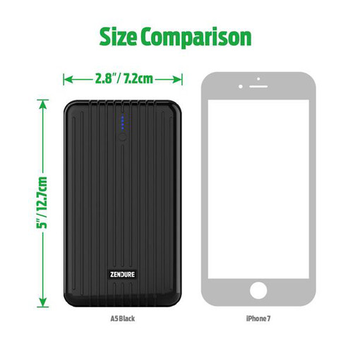 ZENDURE 16,750mAh A5 Portable Charger (Black)