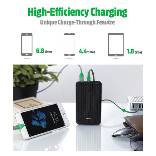 ZENDURE 16,750mAh A5 Portable Charger (Black)