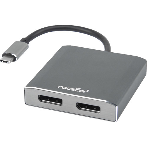 Rocstor USB Type-C to Dual DisplayPort Display Adapter Cable