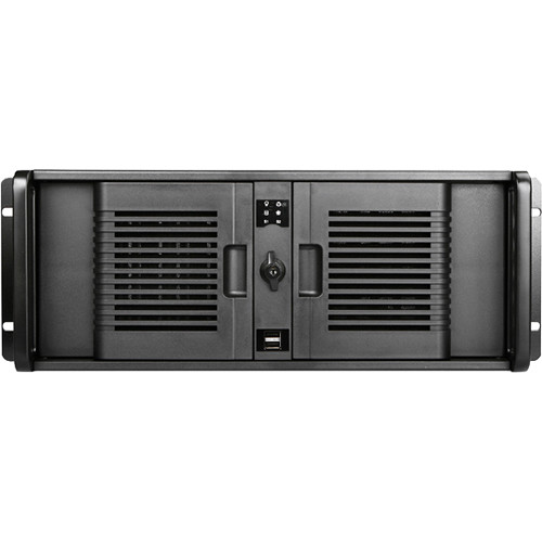 iStarUSA 4 RU Compact Stylish Rackmount Chassis (Plastic Bezel)
