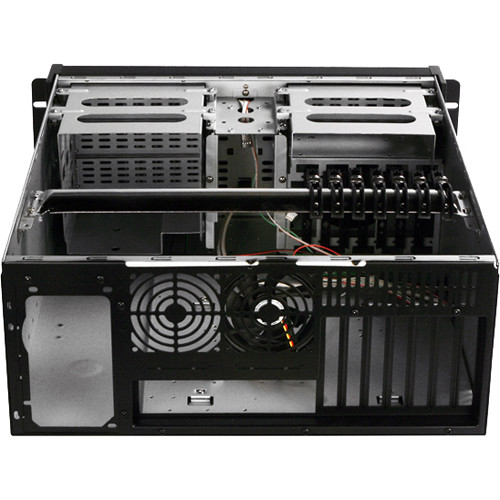 iStarUSA 4 RU Compact Stylish Rackmount Chassis (Plastic Bezel)