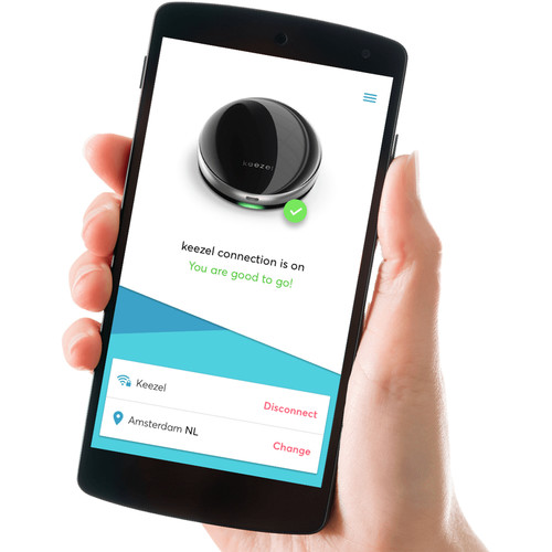 keezel Portable VPN Security Device (Lifetime Premium Service Plan)
