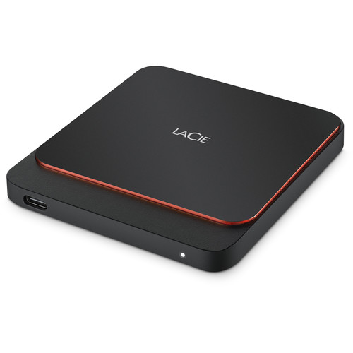 LaCie 500GB Portable USB 3.1 Gen 2 Type-C External SSD