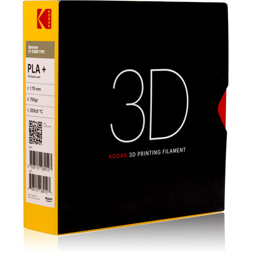 Kodak 1.75mm PLA+ Filament (750g, Bronze)