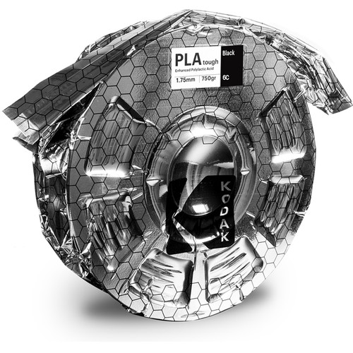 Kodak 1.75mm PLA Tough Filament (750g, Black)