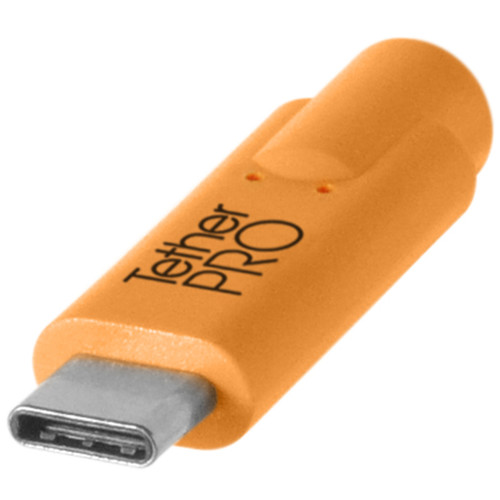 Tether Tools Starter Tethering Kit with USB 3.0 Type-A to Type-C Cable (15', Orange)