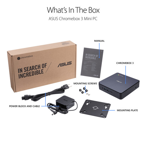ASUS Chromebox 3 N7043U Mini Desktop Computer