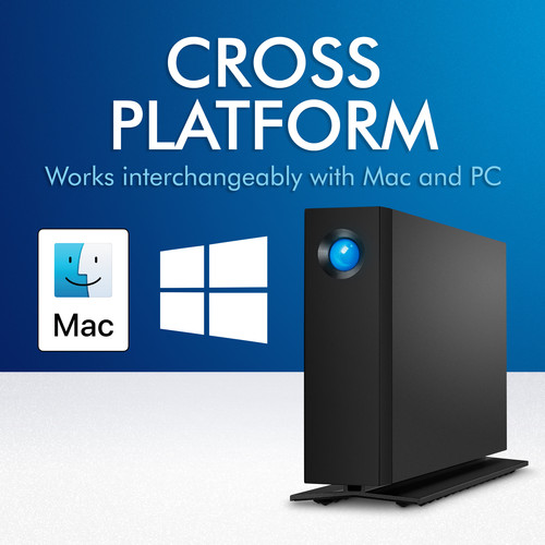 LaCie 8TB d2 Professional USB 3.1 Type-C External Hard Drive
