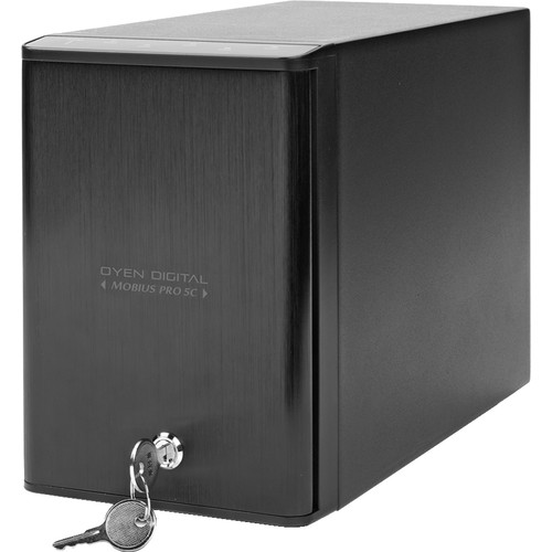 Oyen Digital Mobius Pro 5C 5-Bay USB Type-C External Drive Array Enclosure