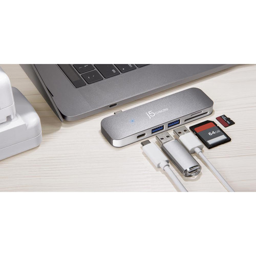 j5create USB Type-C 6-in-1 Dock