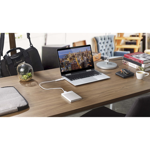 Seagate 2TB Backup Plus Ultra Touch External Hard Drive (White)