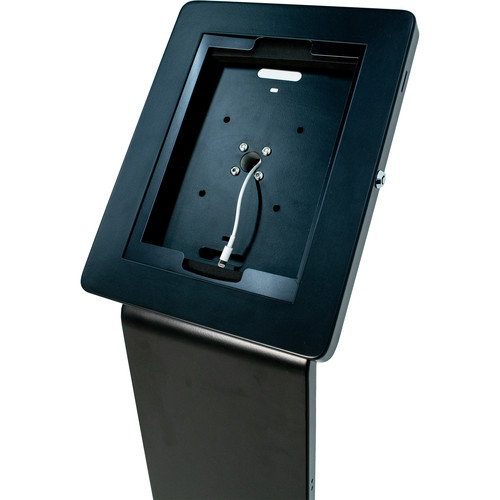 CTA Digital Premium Locking Floor Stand Kiosk (Black)
