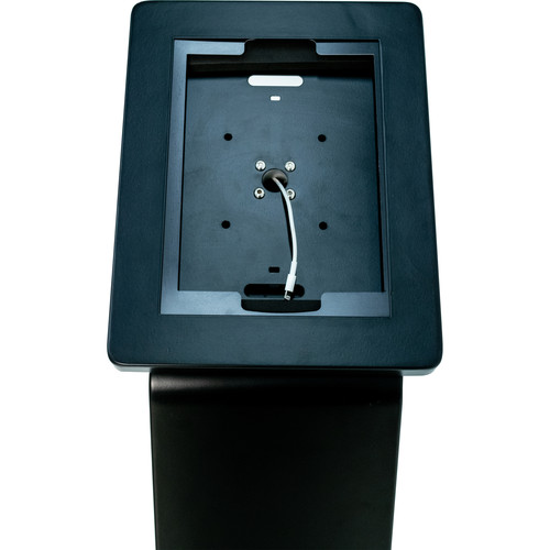 CTA Digital Premium Locking Floor Stand Kiosk (Black)
