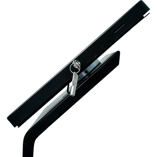 CTA Digital Premium Locking Floor Stand Kiosk (Black)