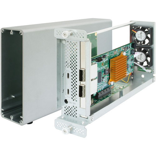 HighPoint RockeStor 6661A-mSAS3 Thunderbolt 3 to Mini-SAS Hardware Raid Adapter