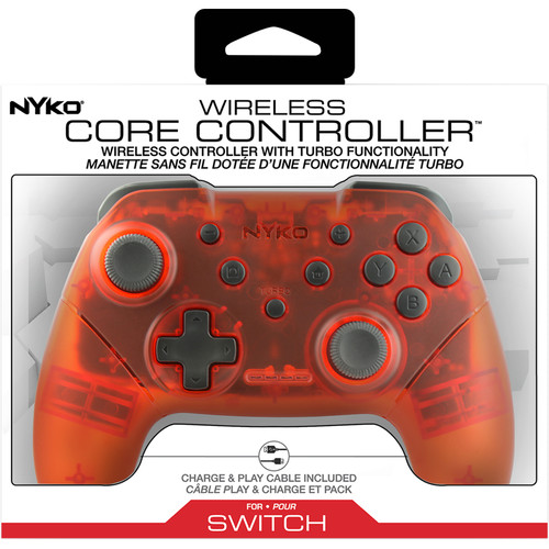 Nyko Wireless Core Controller for Nintendo Switch (Red)