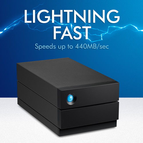 LaCie 8TB 2big 2-Bay USB 3.1 Type-C RAID Array