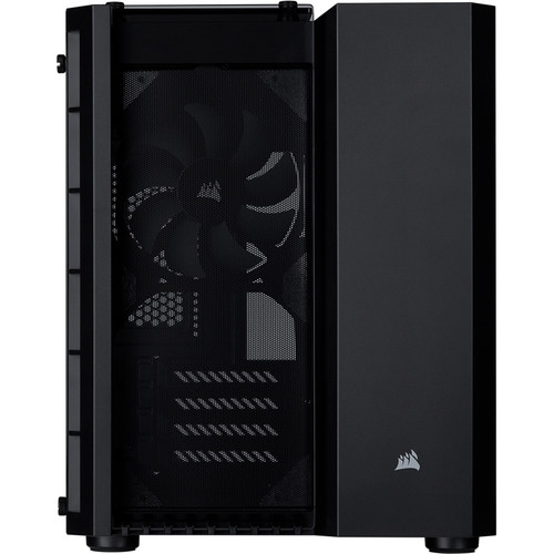 Corsair Crystal Series 280X Tempered Glass Micro-ATX Mid-Tower Case (Black)