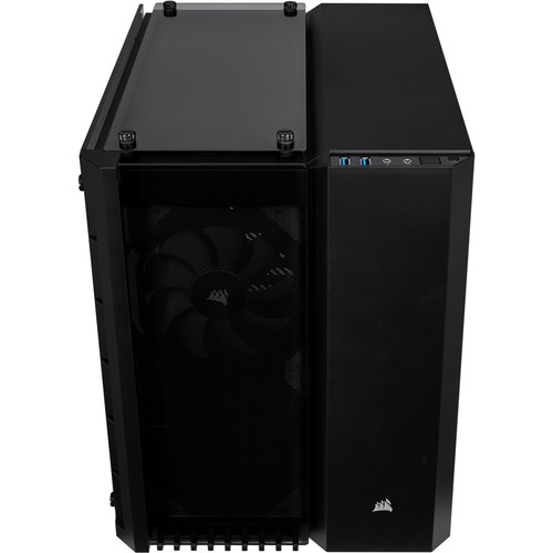 Corsair Crystal Series 280X Tempered Glass Micro-ATX Mid-Tower Case (Black)