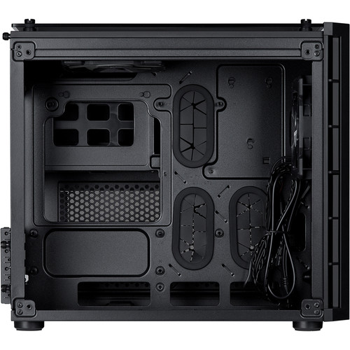 Corsair Crystal Series 280X Tempered Glass Micro-ATX Mid-Tower Case (Black)