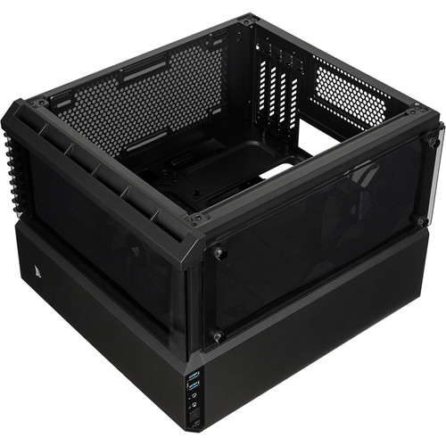Corsair Crystal Series 280X Tempered Glass Micro-ATX Mid-Tower Case (Black)