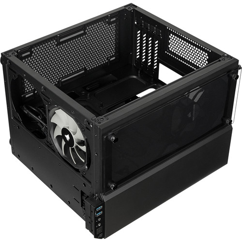 Corsair Crystal Series 280X Tempered Glass Micro-ATX Mid-Tower Case (Black)