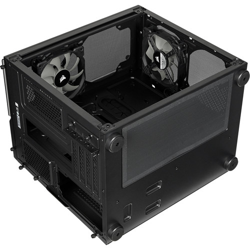 Corsair Crystal Series 280X Tempered Glass Micro-ATX Mid-Tower Case (Black)