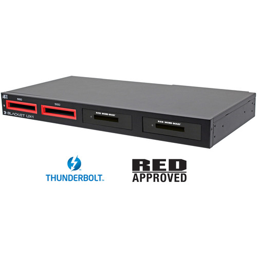 Atech Flash Technology Blackjet UX-1 Cinema Dock (RED Edition)