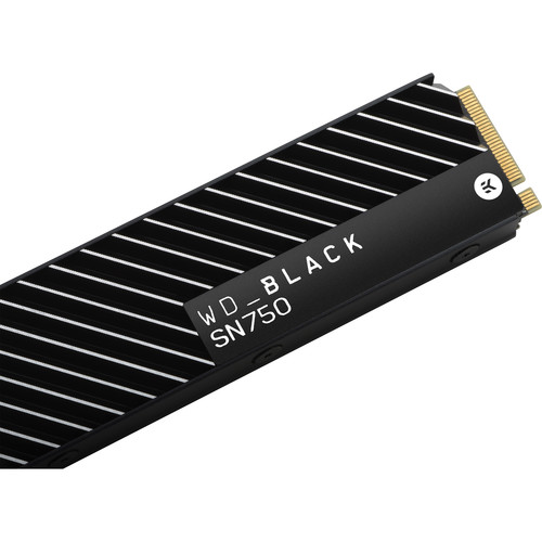 WD 2TB WD_BLACK SN750 NVMe M.2 Internal SSD with Heatsink