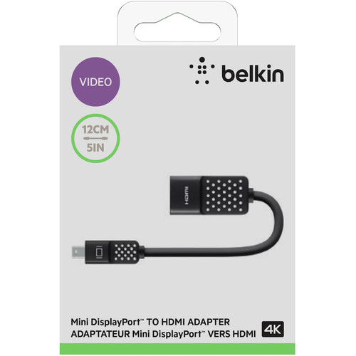 Belkin Mini DisplayPort to HDMI Adapter