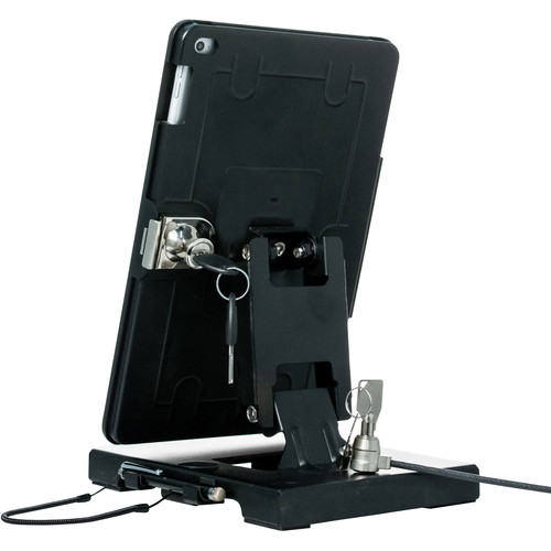 CTA Digital Flat-Folding Tabletop Security Stand for Apple iPad (5th- and 6th Gen), 9.7