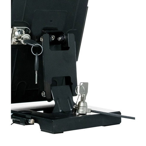 CTA Digital Flat-Folding Tabletop Security Stand for Apple iPad (5th- and 6th Gen), 9.7